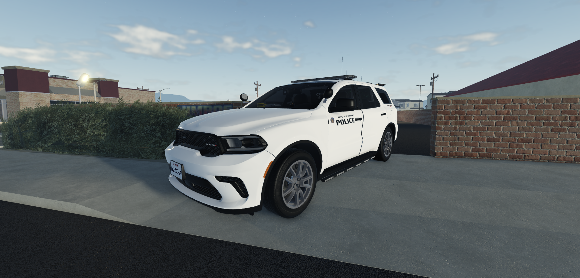 [Limited] White Marked RPD 2021 Dodge Durango