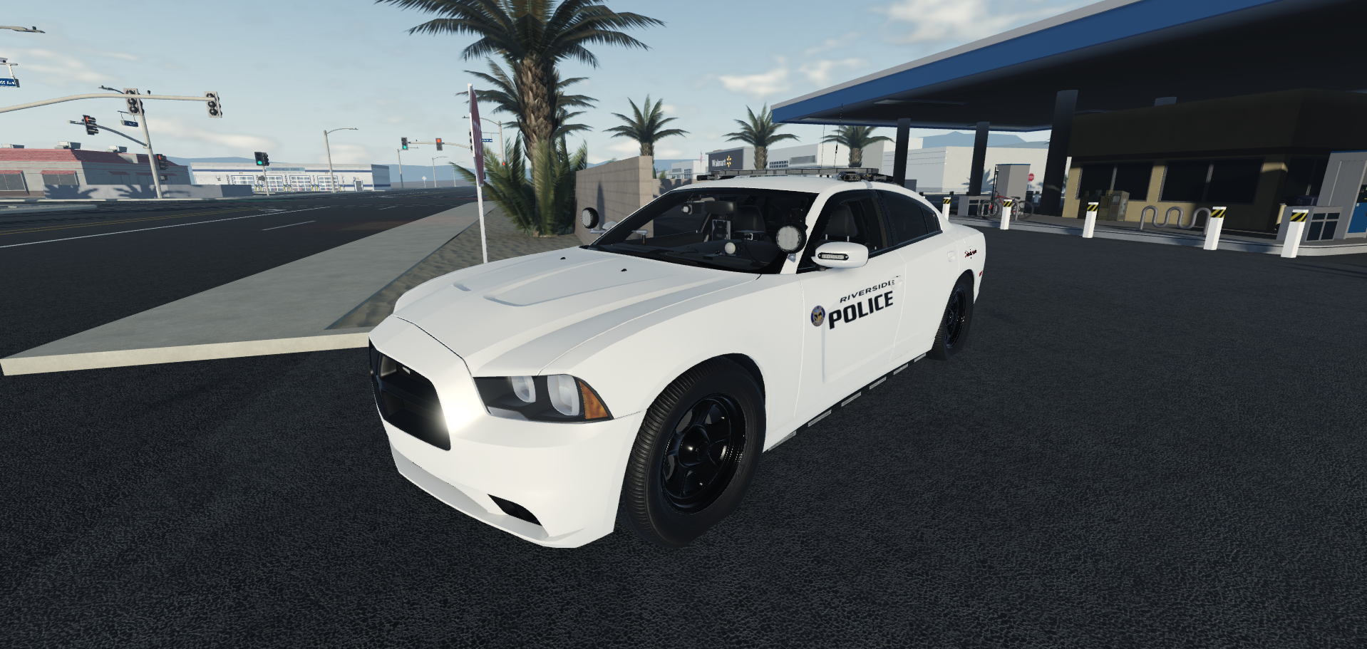 [Limited] White Marked RPD 2013 Dodge Charger