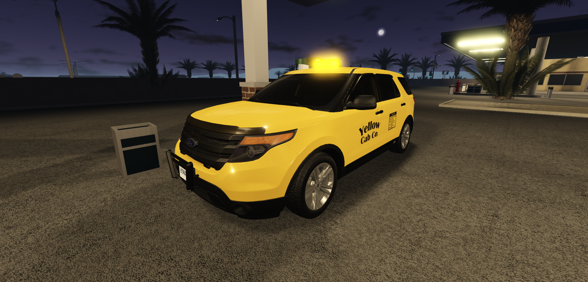 2013 Unmarked Ford Taxi