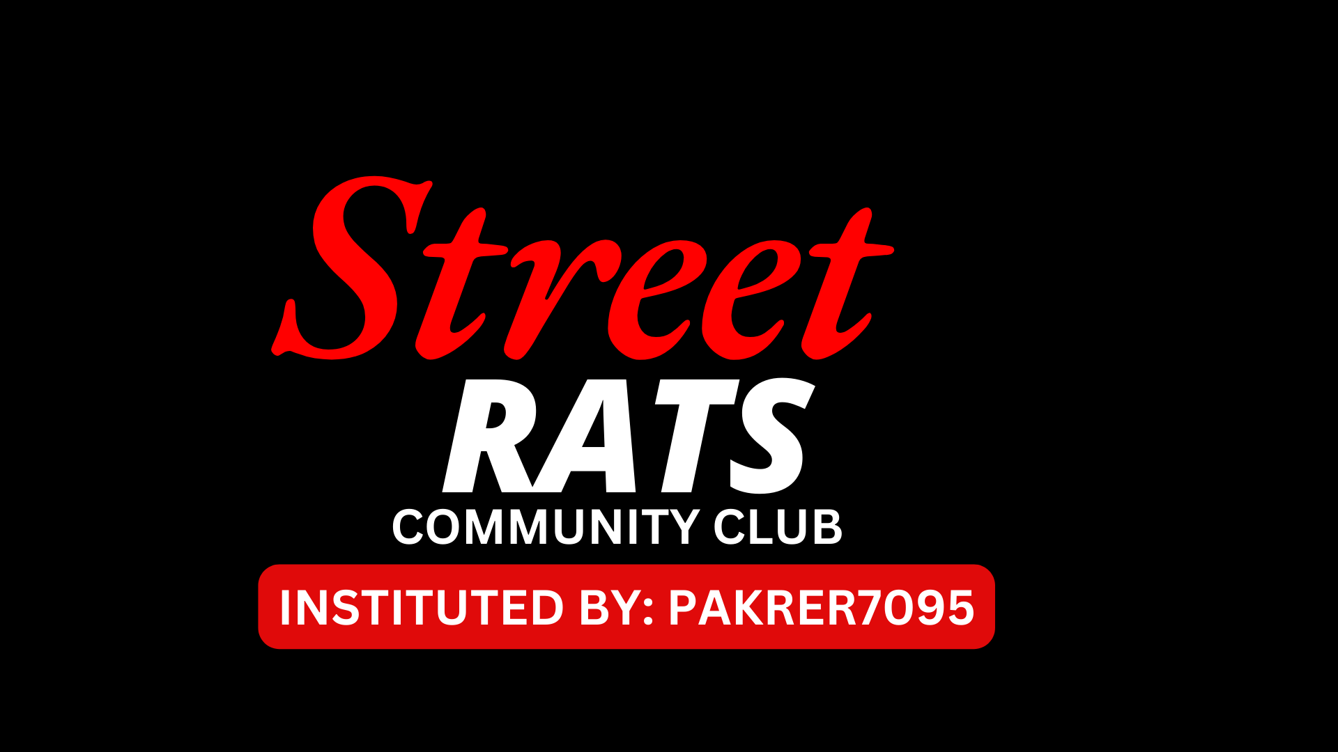 [NEW!] STREET RATS | LOS ANGELES, CA